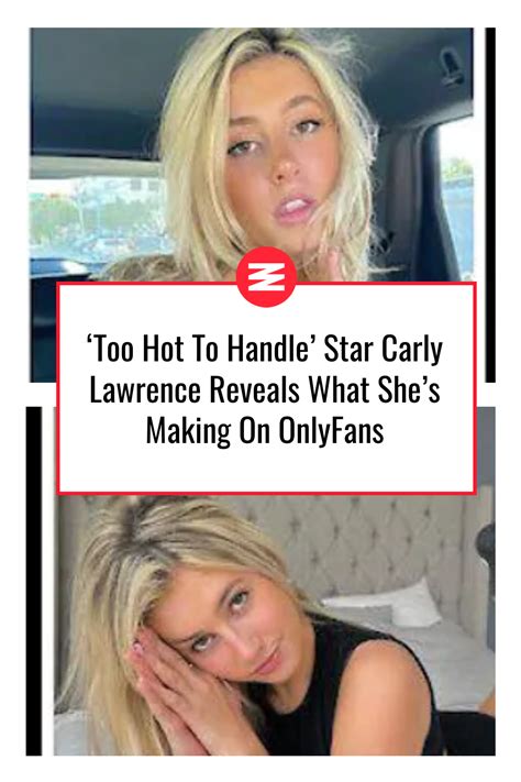 carly lawrence nudes|‘Too Hot To Handle’ Star Carly Lawrence Reveals What She